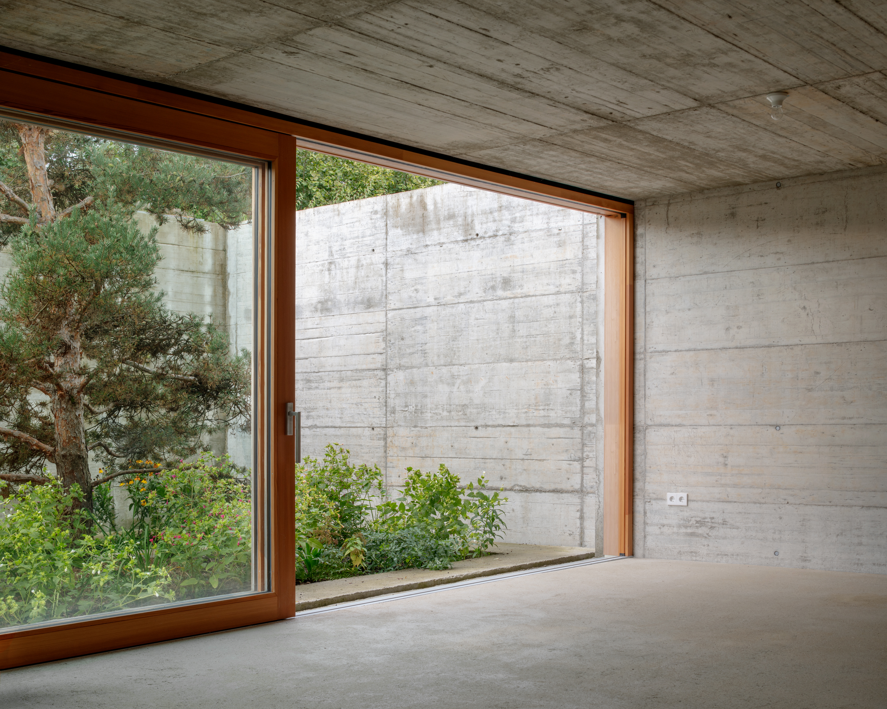 Haus mit zwei Höfen -